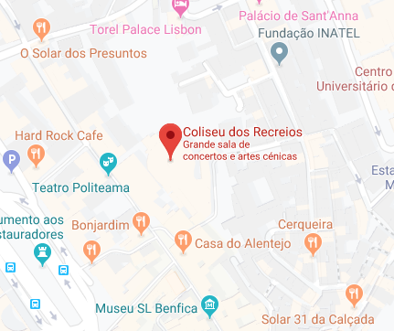 Coliseu dos Recreios Lisboa